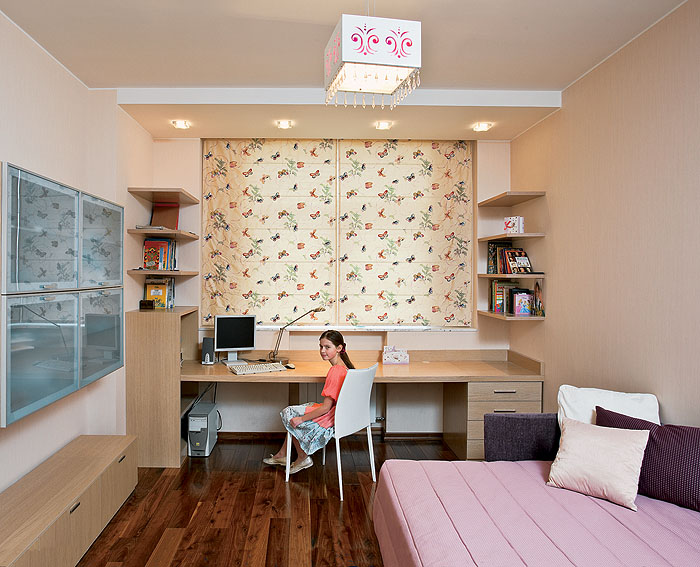 Оформление рабочей зоны в детской у стены - красивые картинки и HD фото