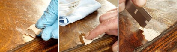 Как отреставрировать столешницу на кухне из ДСП