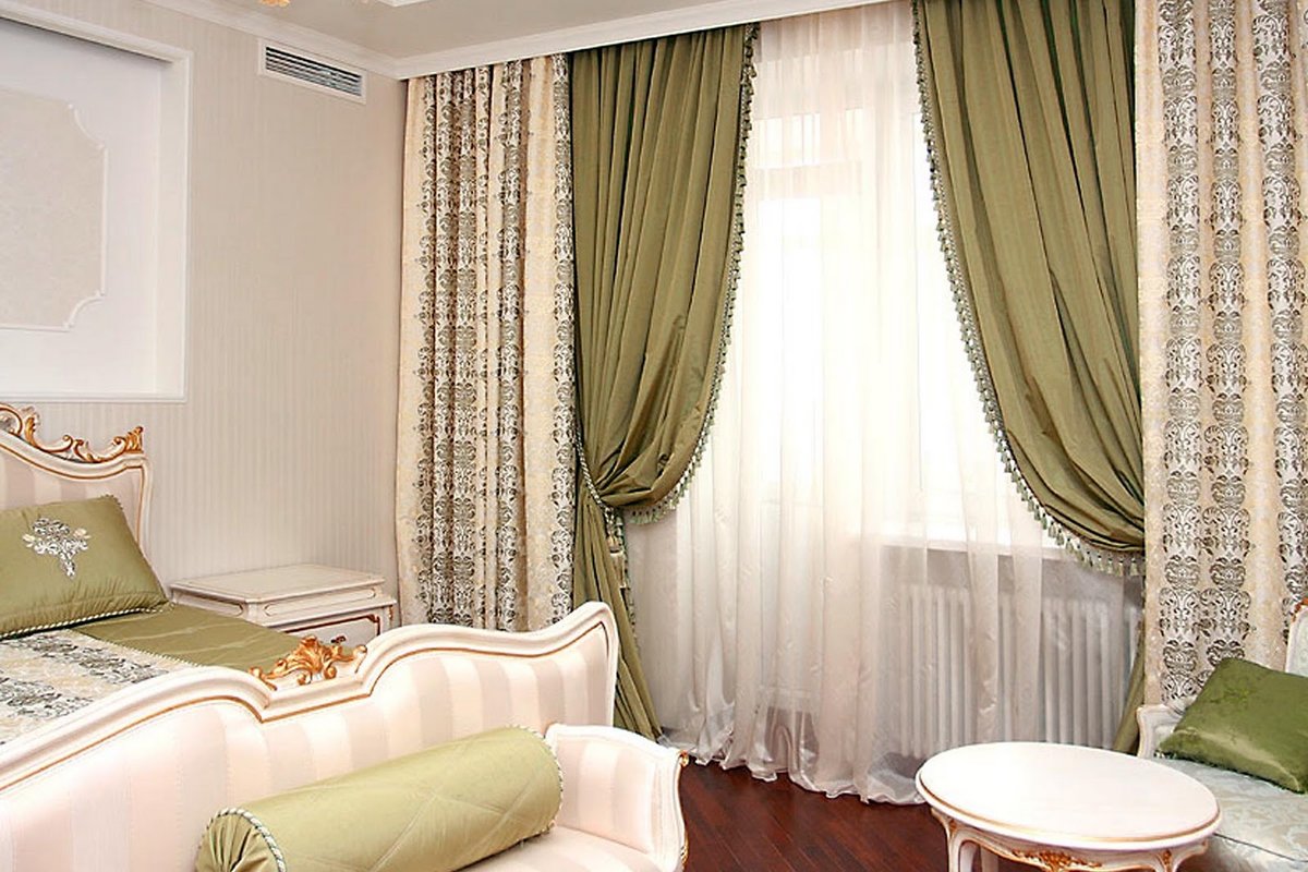 Шторы в спальню: варианты красивых занавесок, как выбрать шторы и гардины