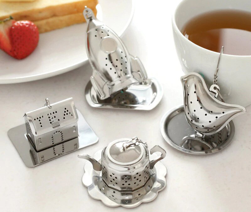  для заваривания чая: с подставкой, на чашку и заварочный чайник .