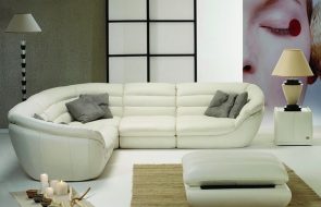 белый диван уголок