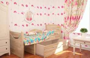 Детская кровать мебеленок Ростушка-2 Раздвижная