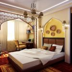 спальня в арабском стиле