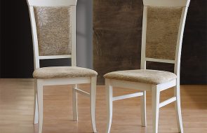 стулья деревянные белые мягкие