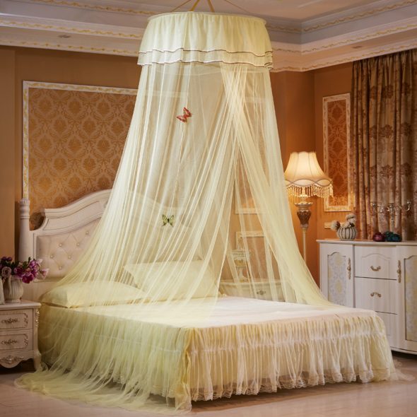 Дизайн спальни балдахином - придание уюта и комфорта, примеры с фото.
