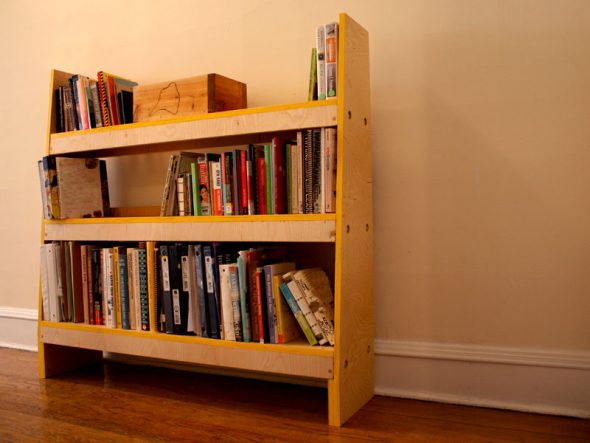 Этажерка деревянная для книг