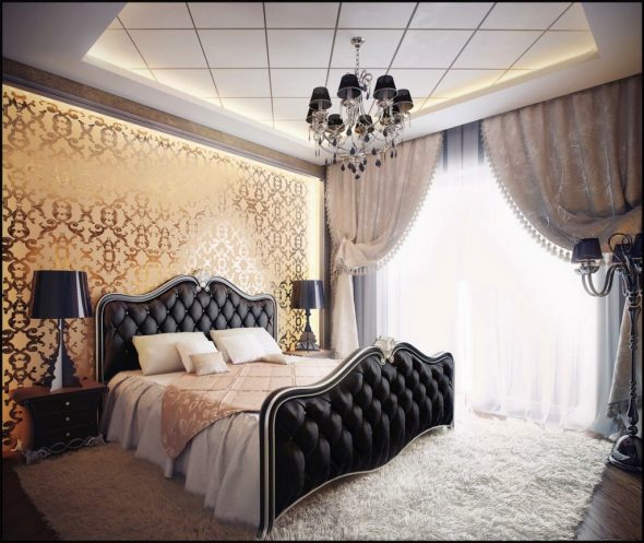 классическая спальня