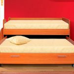 двухъярусная выдвижная кровать для детей
