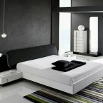 кровать в стиле минимализм