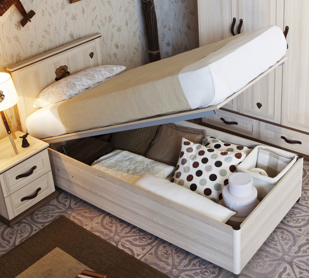 Мебель лером кровать с подъемным механизмом
