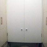 пластиковая дверца в туалет