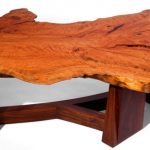 стол из среза дерева