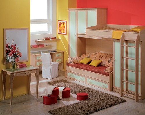 Мебель для детской маленькой комнаты