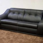 Новый 3х местный кожаный диван