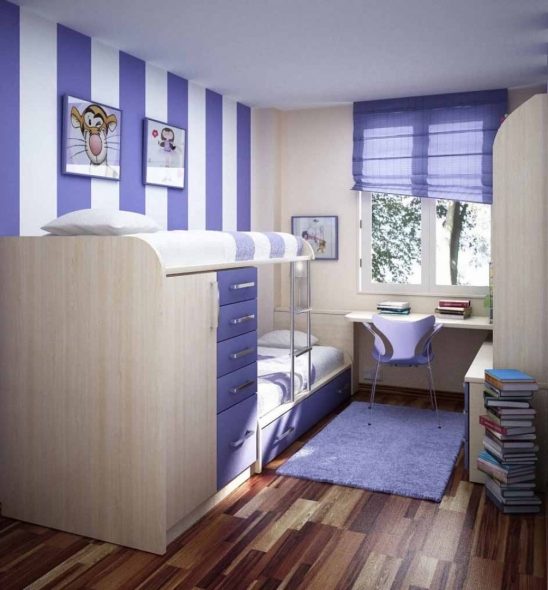 дизайн маленькой комнаты для мальчиков