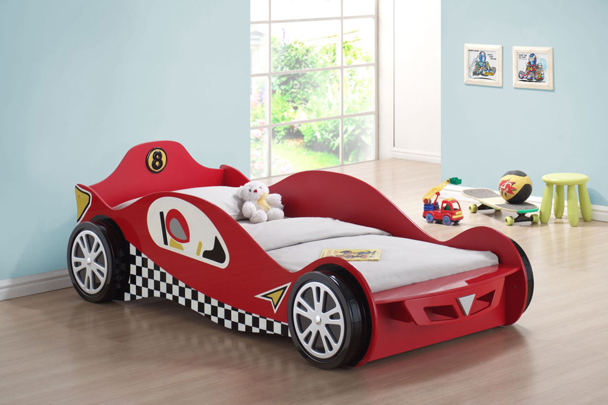Детская дизайн кровать машина