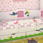 Детские кровати с бортиками для принцессы