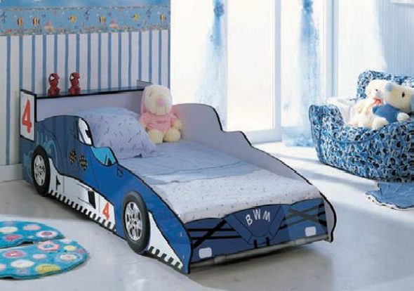Детские кровати — машины