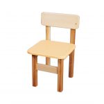 Детский стульчик деревянный цветной