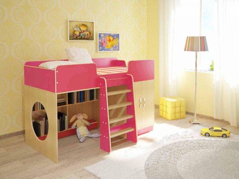 Кровать для детей от 5 лет девочке