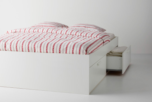 Кровати ИКЕА с секциями для хранения