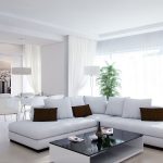 белая мебель в современных стилях