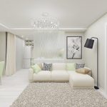 белая мебель в дизайне квартиры