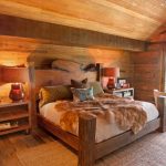 деревянная кровать своими руками в спальне