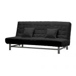 диван-кровать черного цвета