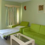 раскладной диван зеленый