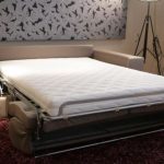 ортопедический диван кровать в интерьере
