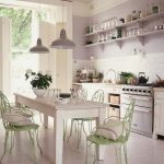 Скандинавский стиль мебели в оформлении кухни