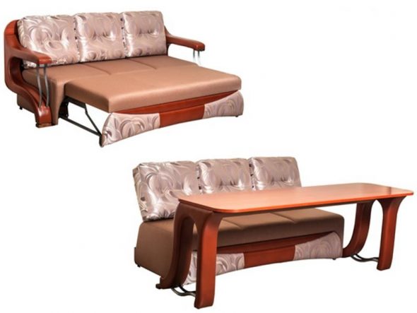 Диван, стол и кровать: мебель трансформер 3 в 1
