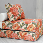 кресло кровать цветочный принт