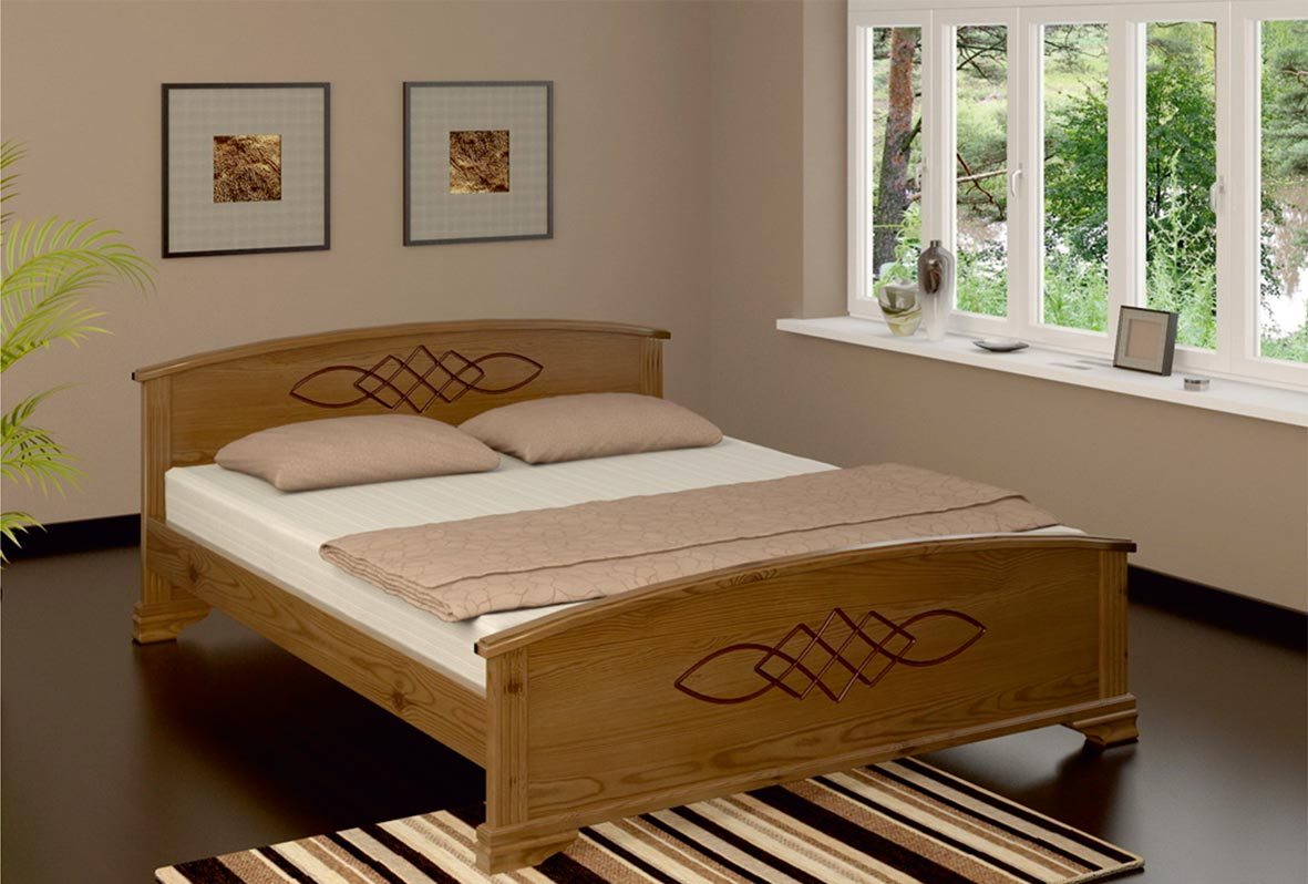 Владимирские кровати из дерева недорого
