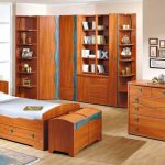 комната подростка деревянная мебель