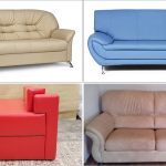 варианты дивана с экокожи