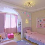 Детская комната для девочек-дизайн