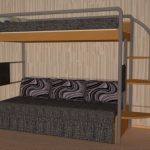 Двухъярусная кровать Эдисан