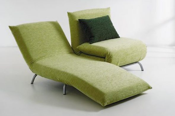 кресло кровать зеленое
