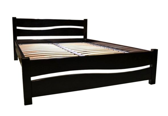 Кровать Волна из массива сосны