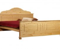 Кровать из сосны двухспальная