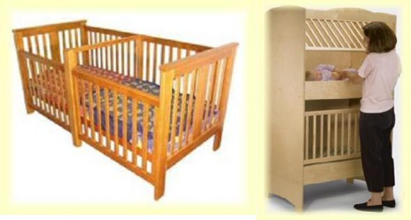 Кроватки для двойняшек детские кроватки-варианты