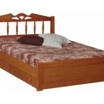 Односпальная кровать из массива сосны Азалия