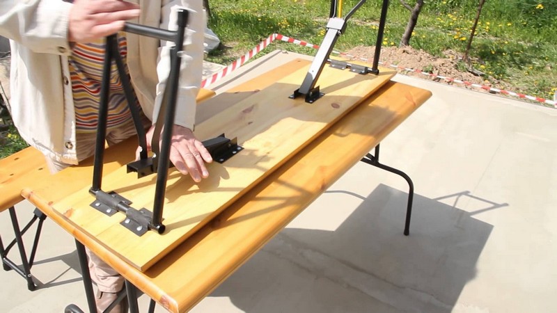 Как сделать складной столик для пикника своими руками: инструкция