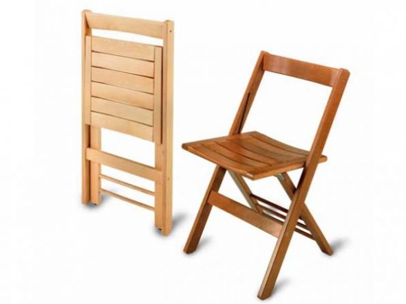 вариант складного стула со спинкой
