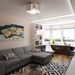 Дизайн и планировка однокомнатной квартиры