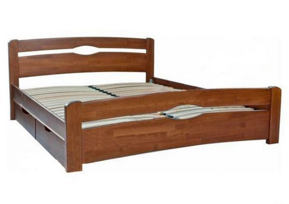 Двуспальная кровать Нова с 4-мя ящиками