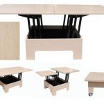 Разнообразие размеров стола