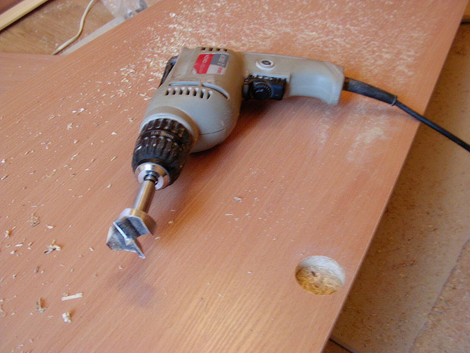 Сверло для мебельных петель 35 мм с ограничителем